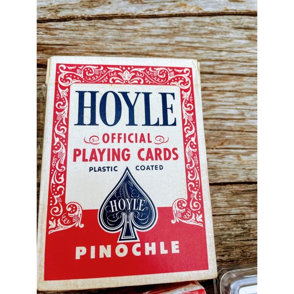Vintage Lot of 11 Playing Card Decks Bicycle, Hoyle, Advertising NOS - Picture 2 of 11